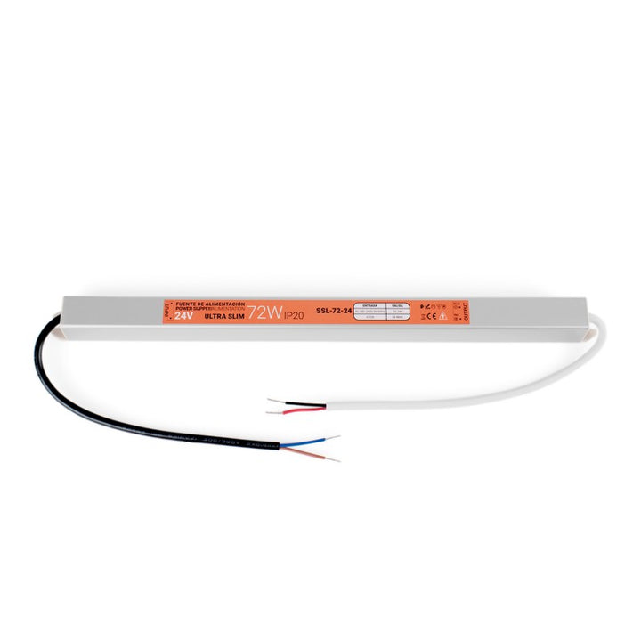 Alimentation LED extra plate 24V - 72W - IP20