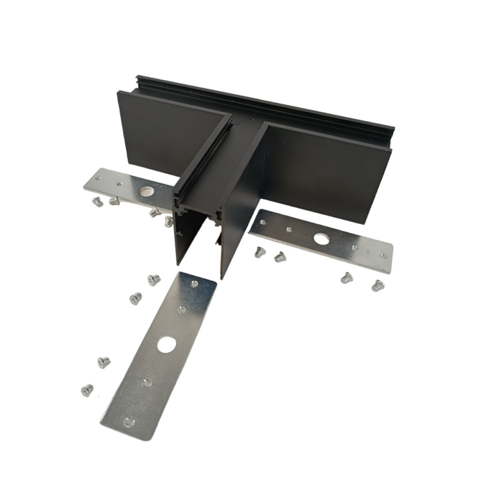 Jonction en T pour rails magnétiques en saillie de 20 mm