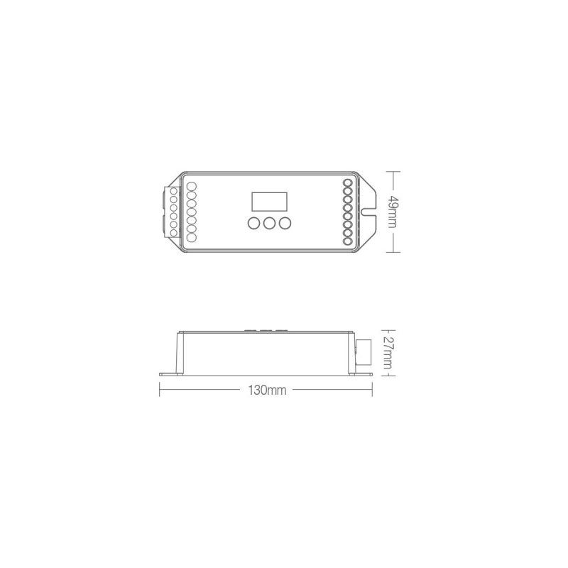 Contrôleur LED DALI (DT8) 5 en 1 - 12-24V DC