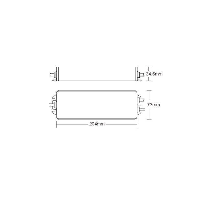 Controlador de tira LED RGB / RGBW con fuente de alimentación 150W - 24V DC - WIFI + 2.4G - IP67