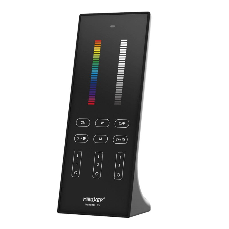 Mando a distancia vertical RGB+CCT 3 zonas RF 2,4Ghz Mi Light