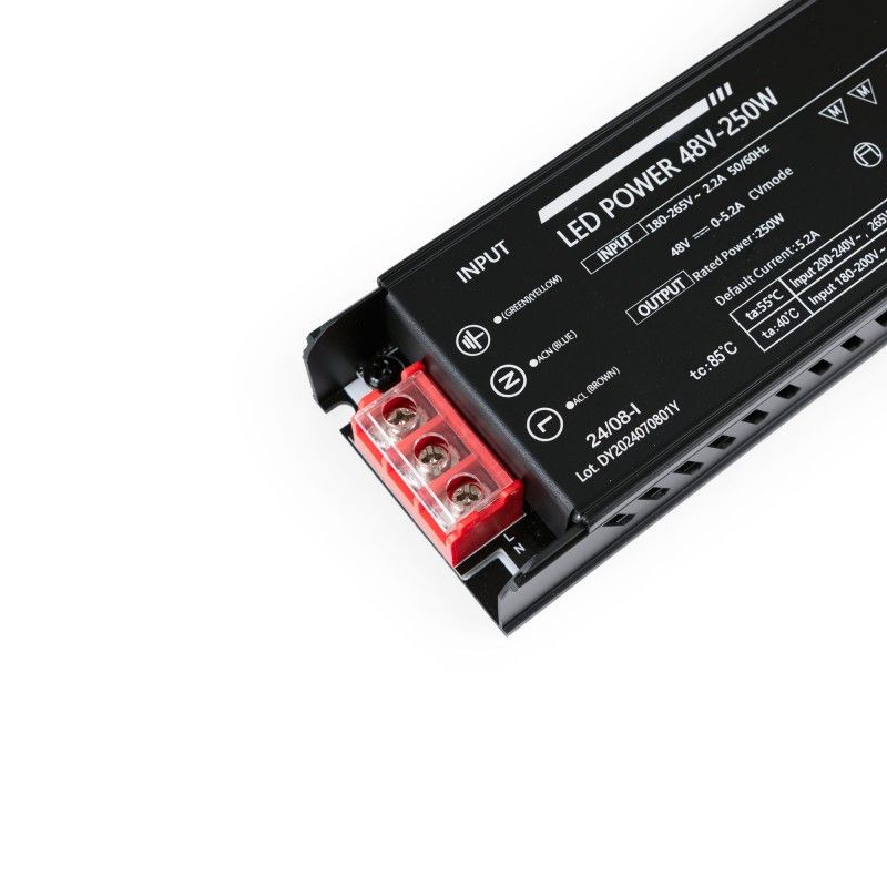 Alimentation 250W 48V - 5,2A - Haute efficacité - IP20