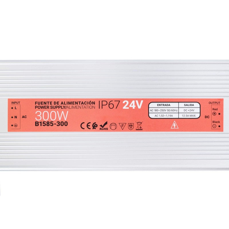 Alimentation étanche 300W 24V - 12,5A - IP67