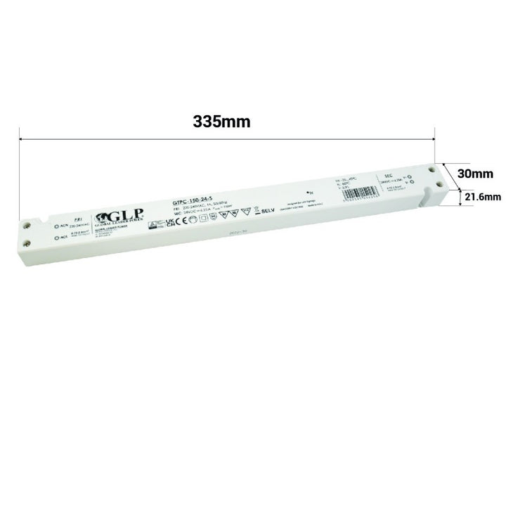 Alimentation LED extra plate 150W 24V 6.25A - GPL