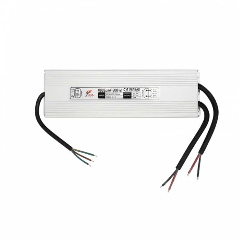 Fuente de alimentación compacta y resistente al agua 12V 300W IP67