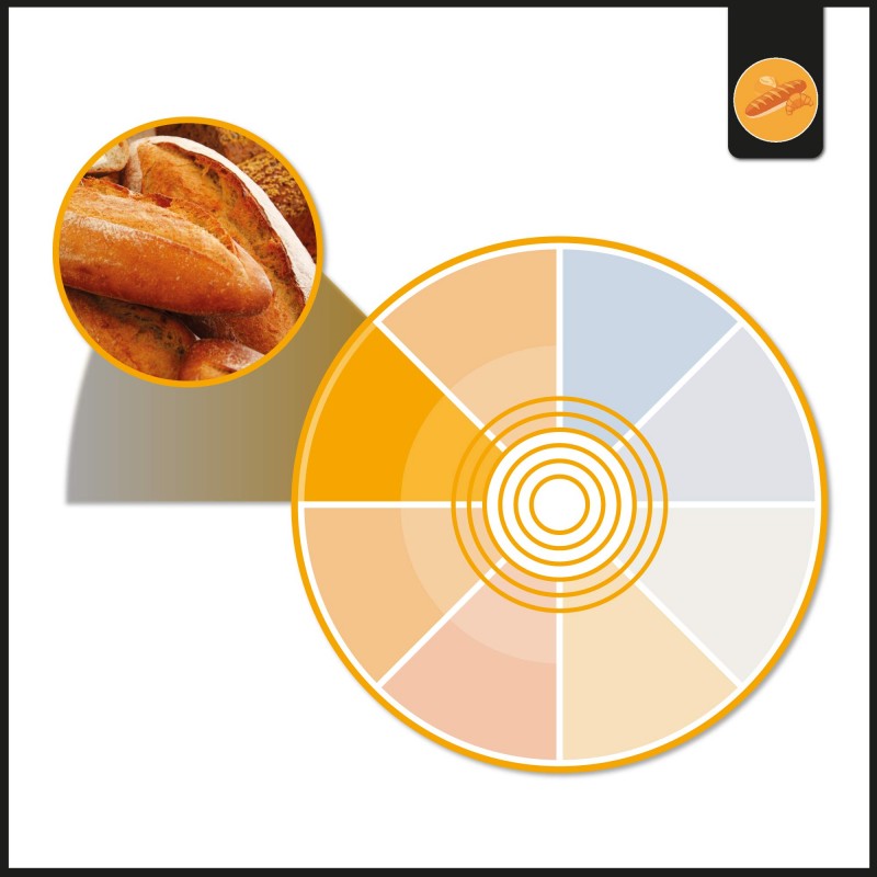 Spot LED encastrable spécial boulangerie - 44W - Driver Philips - Coupe Ø210 mm