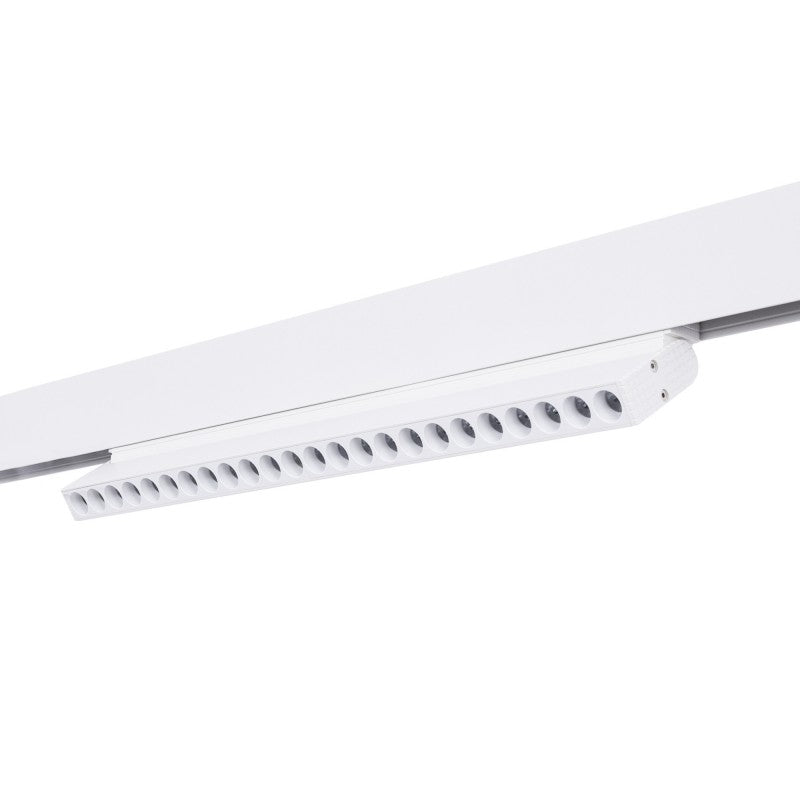 Spot linéaire orientable sur rail magnétique CCT - 20W - UGR18 - Mi Light - Blanc