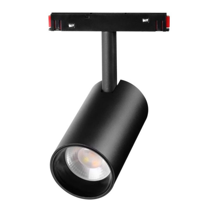 Foco LED sobre carril magnético RGB+CCT - 48V - 6W - Mi Light - Negro