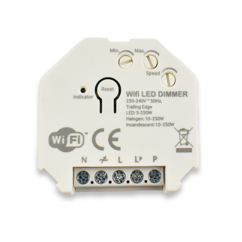 Dimmer SMART WIFI 250W Tuya APP - PUSH