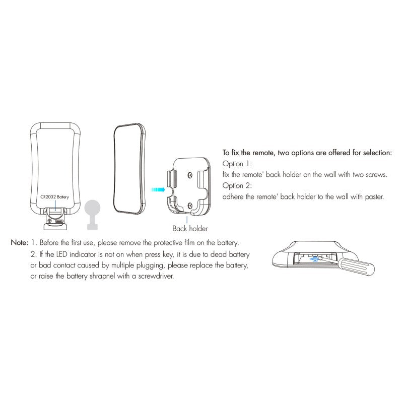 Mando a distancia para LED RGB de 1 zona - SK-RT15 - Skydance