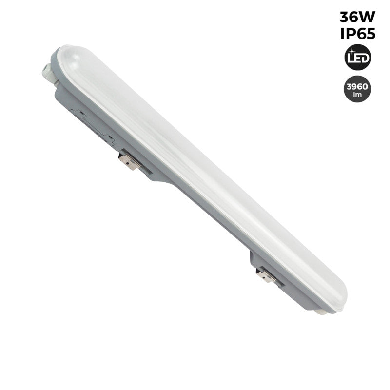 Réglette étanche LED connectable 36W - 120cm - IP65- 4000K