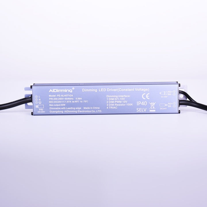 Transformador regulable triac DC 24V 42W 1.67A IP40