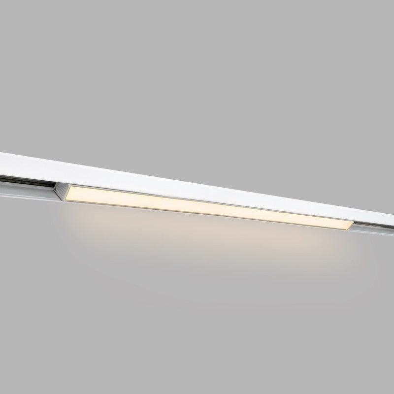 Spot linéaire opale sur rail magnétique RGB + CCT - 24W - Mi Light - Blanc