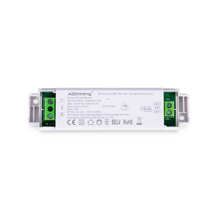 Controlador regulable TRIAC 12-24 V CC - 300 mA - 6 W