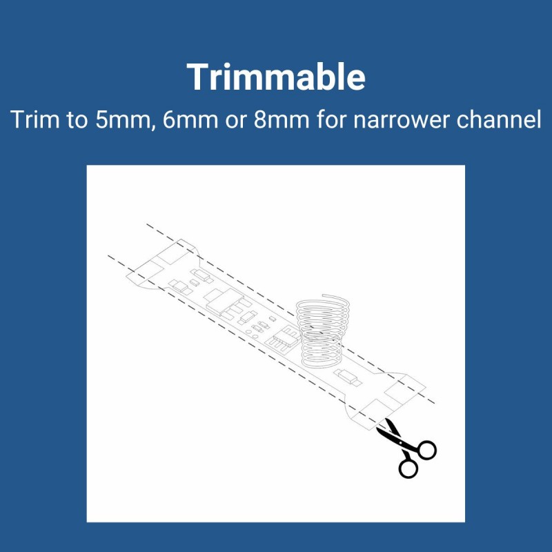 Interrupteur tactile de marche/arrêt et de gradation - 5-24V DC