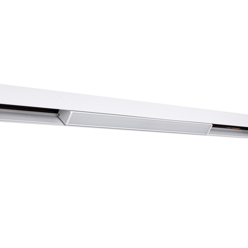 Spot linéaire opale sur rail magnétique CCT - 12W - Mi Light - Blanc