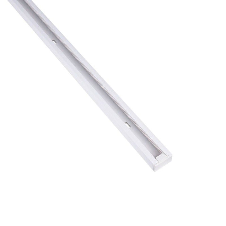 Rail monophasé en PVC pour spots LED - En saillie - 2 mètres