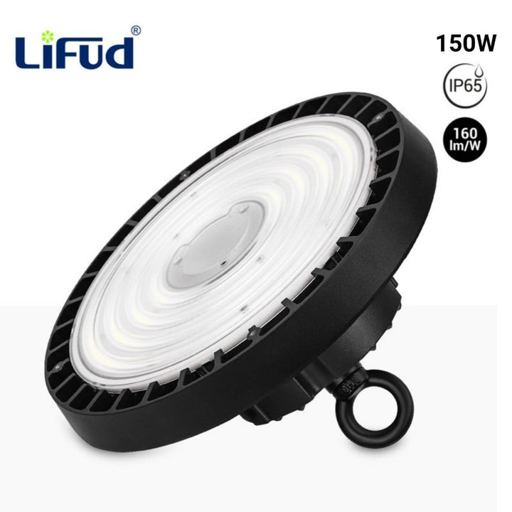 Suspension industrielle UFO 150W Driver LIFUD puce PHILIPS régulable 1-10V