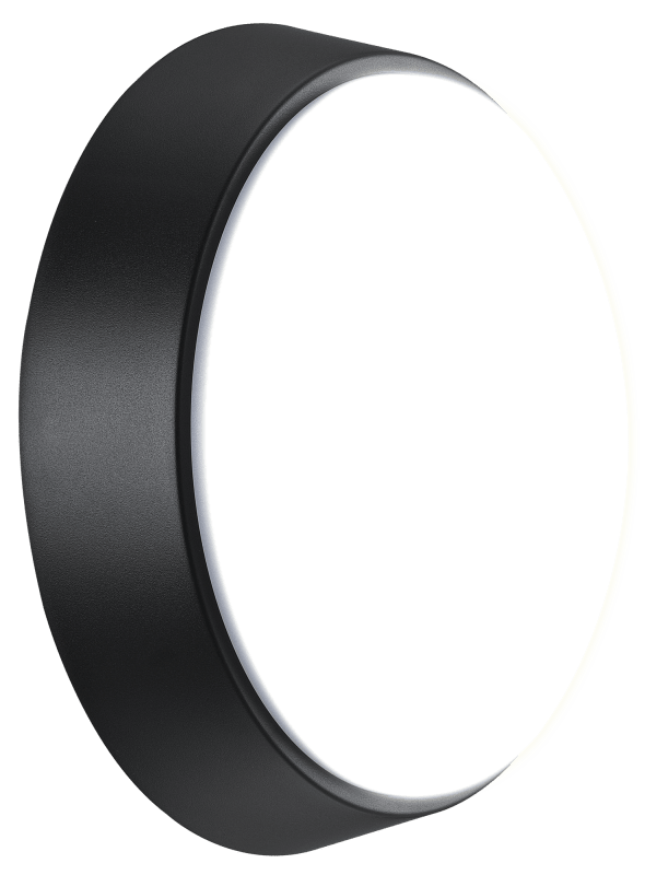Aplique de pared redondo Luceco Eco, estándar, 700 lúmenes, 10 W