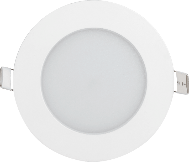 Foco empotrable circular Luceco LuxPanel Eco 120, estándar, 420 lúmenes, 6 W, 4000 K