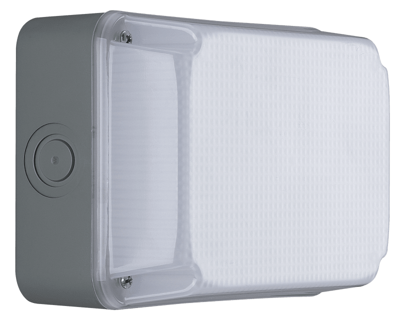Aplique de pared Luceco Storm, estándar, 750 lúmenes, 7 W