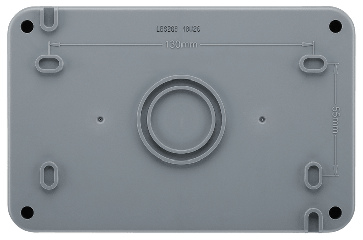 Aplique de pared Luceco Storm, estándar, 750 lúmenes, 7 W