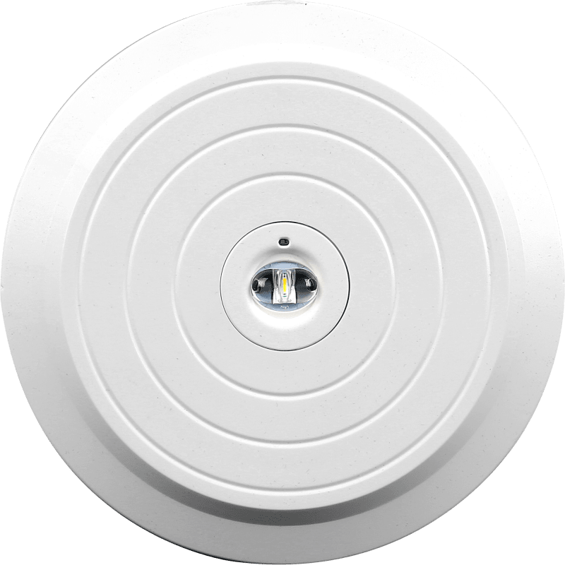 Spot de secours en saillie Luceco Tempus Couloirs, Eclairage de secours non-permanent, 120 Lumens, 1W