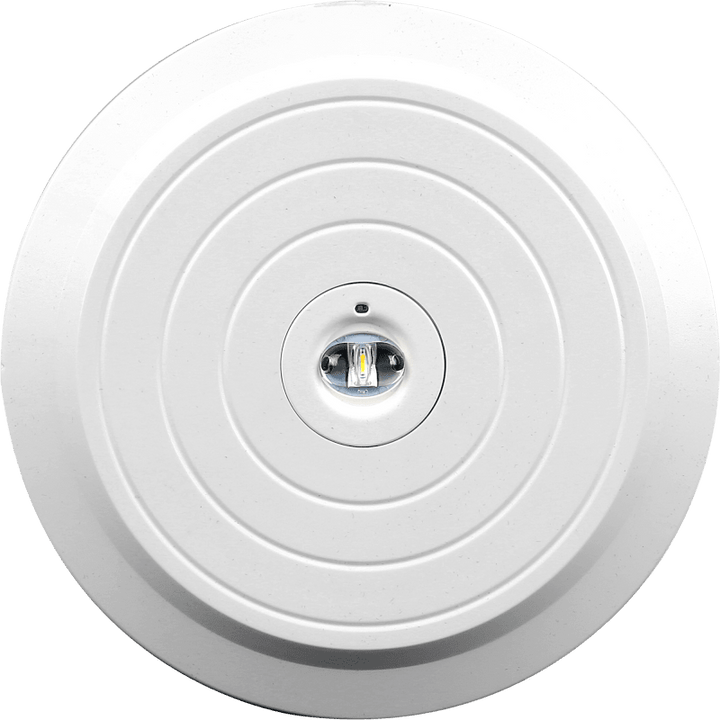 Spot de secours en saillie Luceco Tempus Couloirs, Eclairage de secours non-permanent, 120 Lumens, 1W