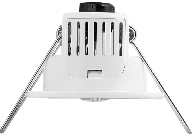 Spot de secours encastré Luceco Tempus Espaces Ouverts, Eclairage de secours non-permanent, 120 Lumens, 1W