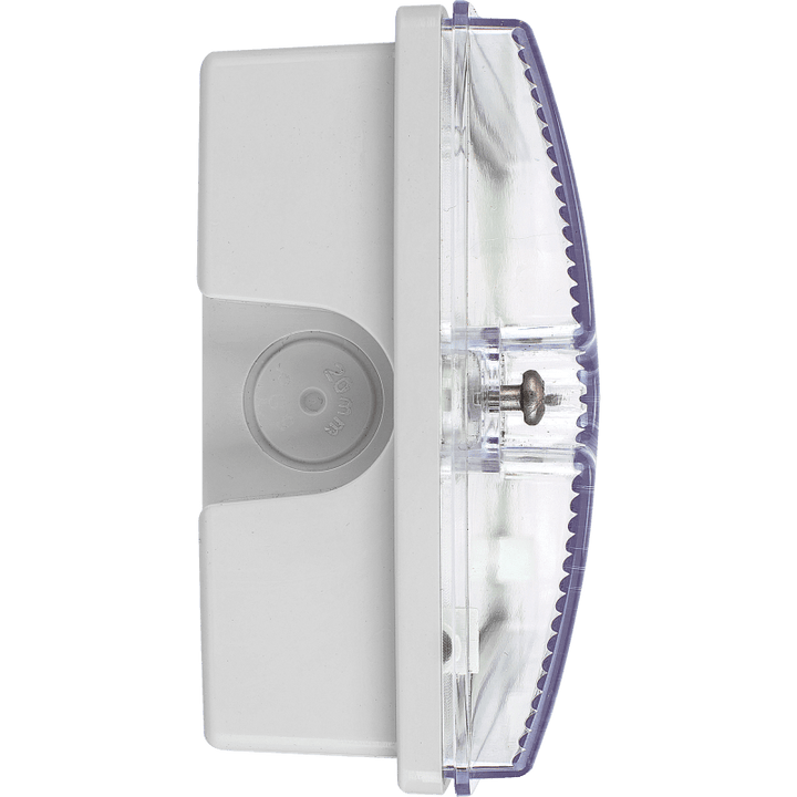 Lámpara de emergencia Luceco Tempus Mini, iluminación de emergencia permanente, 120 lúmenes, 3 W