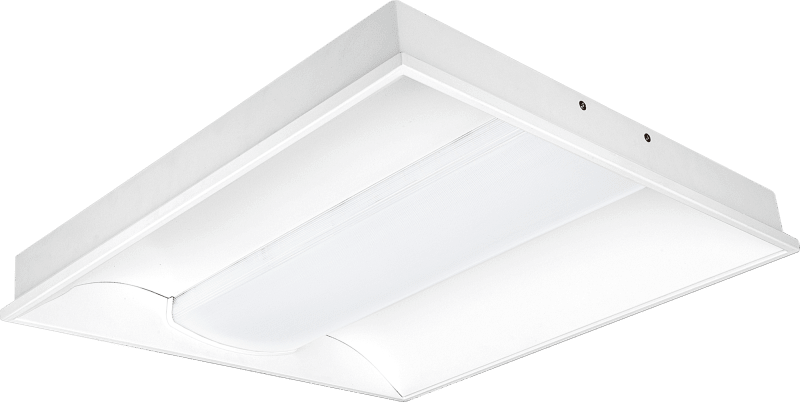 Panel microprismático Luceco Epsilon de 60 x 60, empotrado, estándar, 3500 lúmenes, 26 W