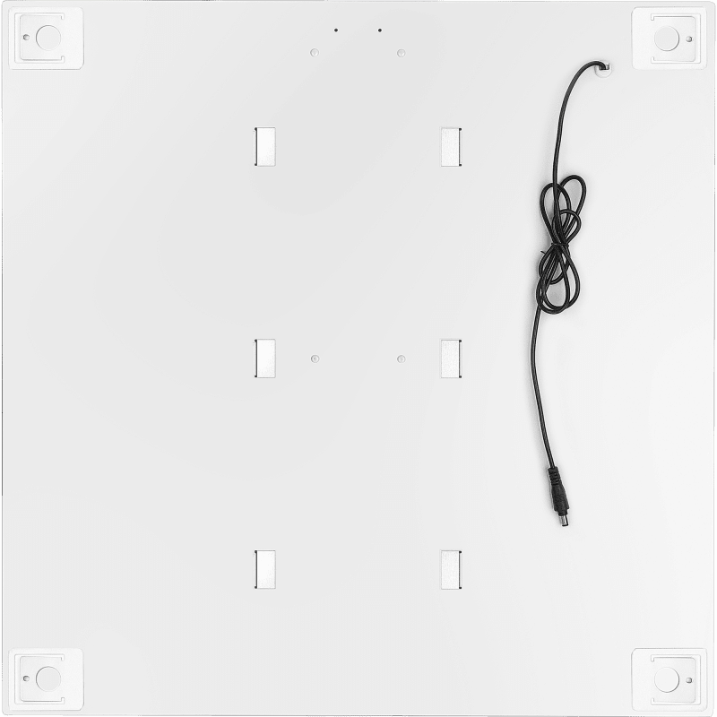 Panel microprismático Luceco Epsilon de 60 x 60, empotrado, estándar, 3500 lúmenes, 26 W