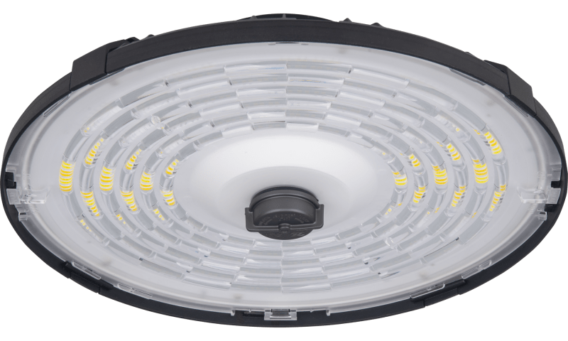 Cloche Industrielle Luceco Titan Tout-en-un, Dimmable 1-10V, 17500/25000/31000 Lumens, 100/150/200W