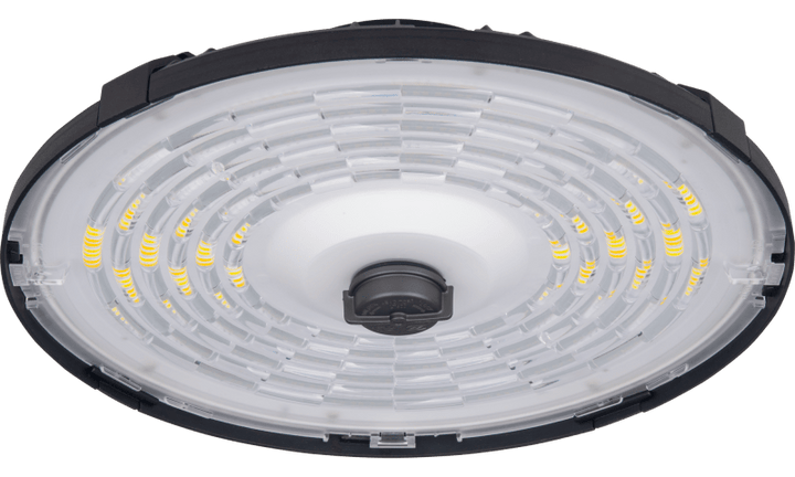 Cloche Industrielle Luceco Titan Tout-en-un, Dimmable 1-10V, 17500/25000/31000 Lumens, 100/150/200W