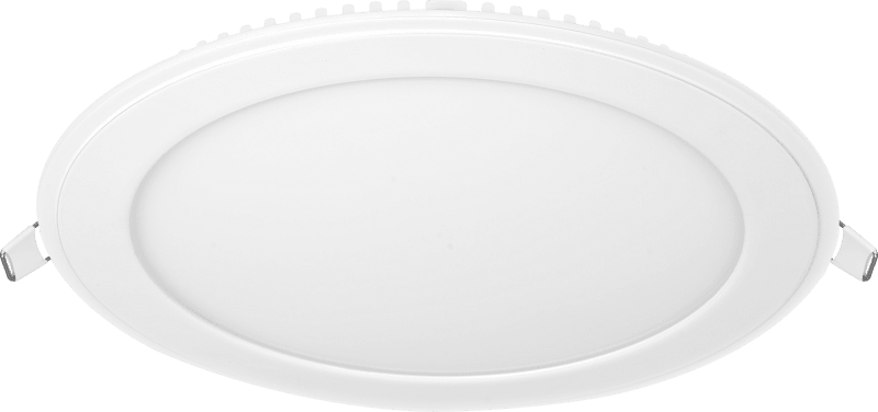 Foco empotrable Luceco LuxPanel Circular IP65, Estándar, 2100 Lúmenes, 22W