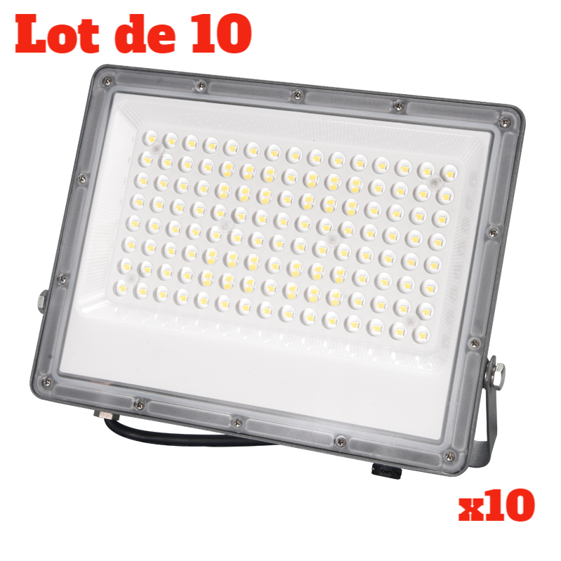 Lot de 10 projecteur d'extérieur LED 50W