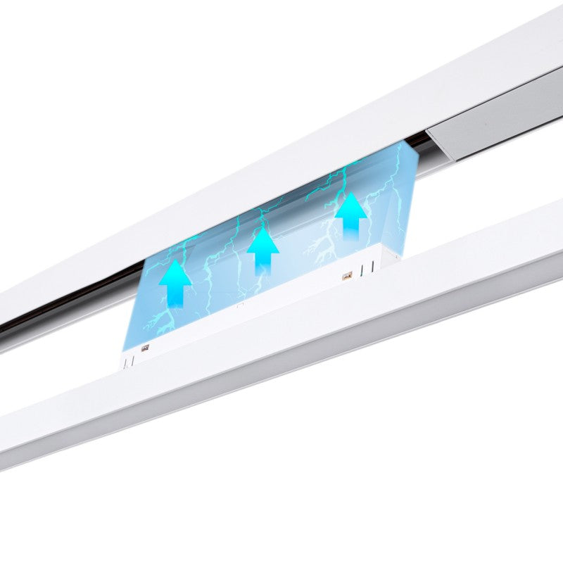 Spot linéaire opale sur rail magnétique RGB + CCT - 24W - Mi Light - Blanc