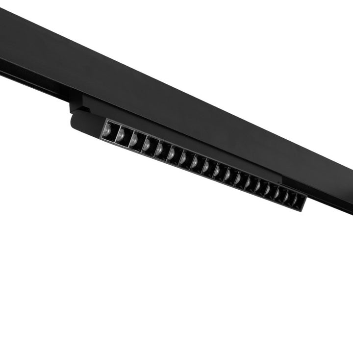 Spot LED CCT linéaire orientable sur rail magnétique 48V - 18W - Gradation DALI - UGR18