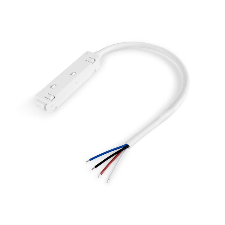 Conector de alimentación con cable para carril magnético - 48V