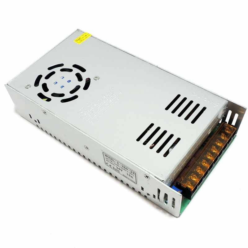 Fuente de alimentación conmutada de 350 W, 24 V CC, 15 A