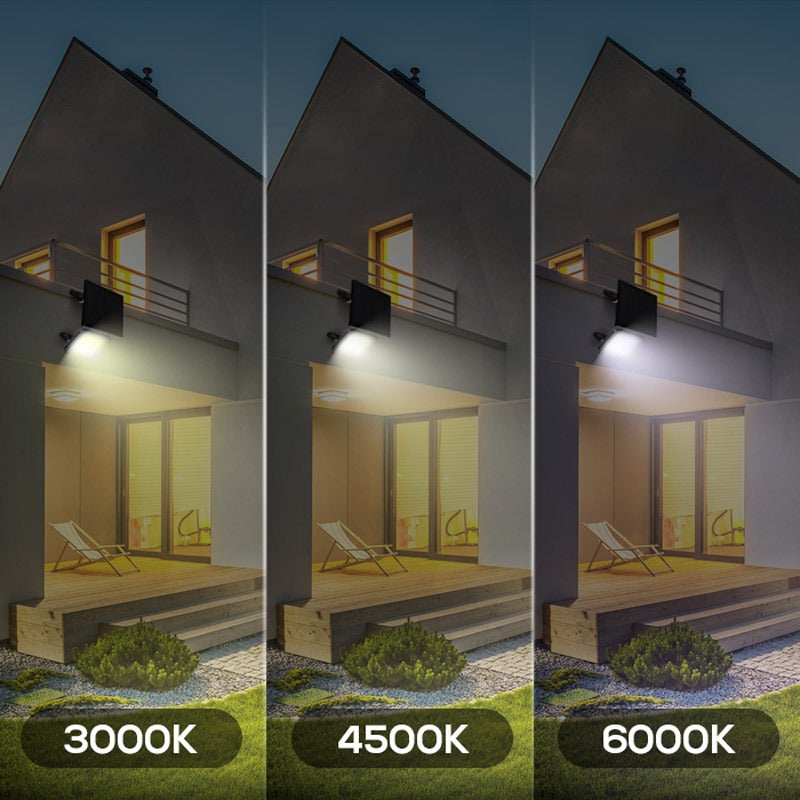 Projecteur mural solaire LED 10W