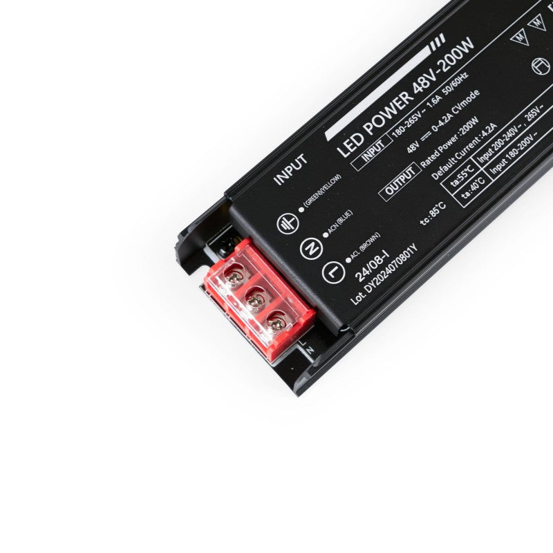 Alimentation 200W 48V - 4.1A - Haute efficacité - IP20