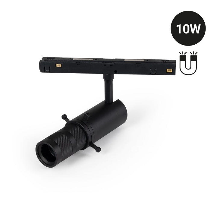 Projecteur shapeable sur rail magnétique 48V - 10W - 20º-35º