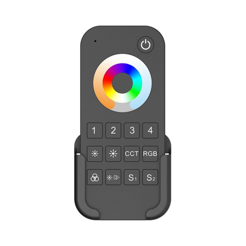 Mando a distancia RF con rueda táctil RGB+CCT de Skydance (4 zonas) - SK-RT10