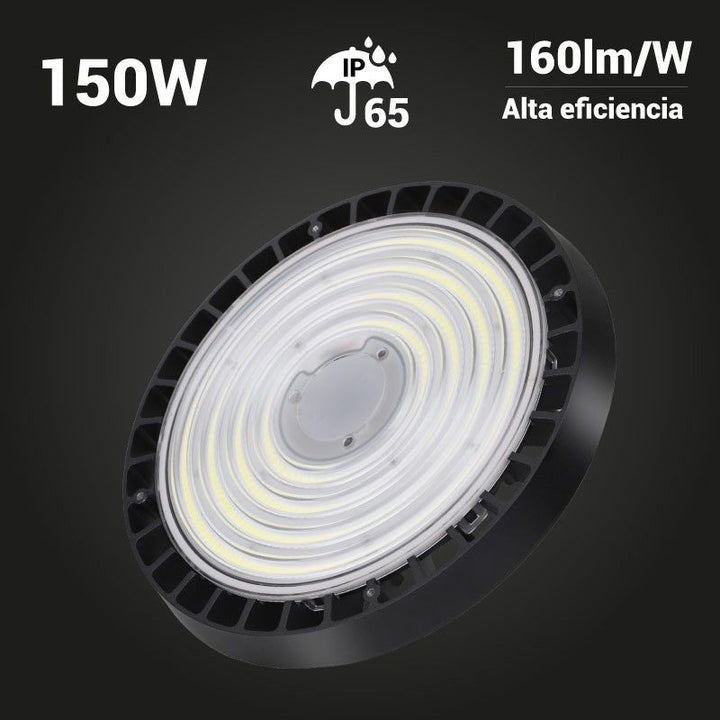 Suspension industrielle UFO 150W Driver LIFUD puce PHILIPS régulable 1-10V