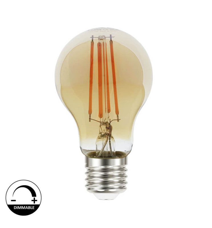 Ampoule LED Filament 8W E27 A60 - Dimmable