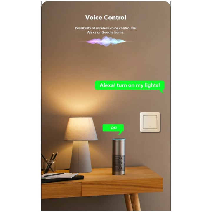 Dimmer SMART WIFI 250W Tuya APP - PUSH