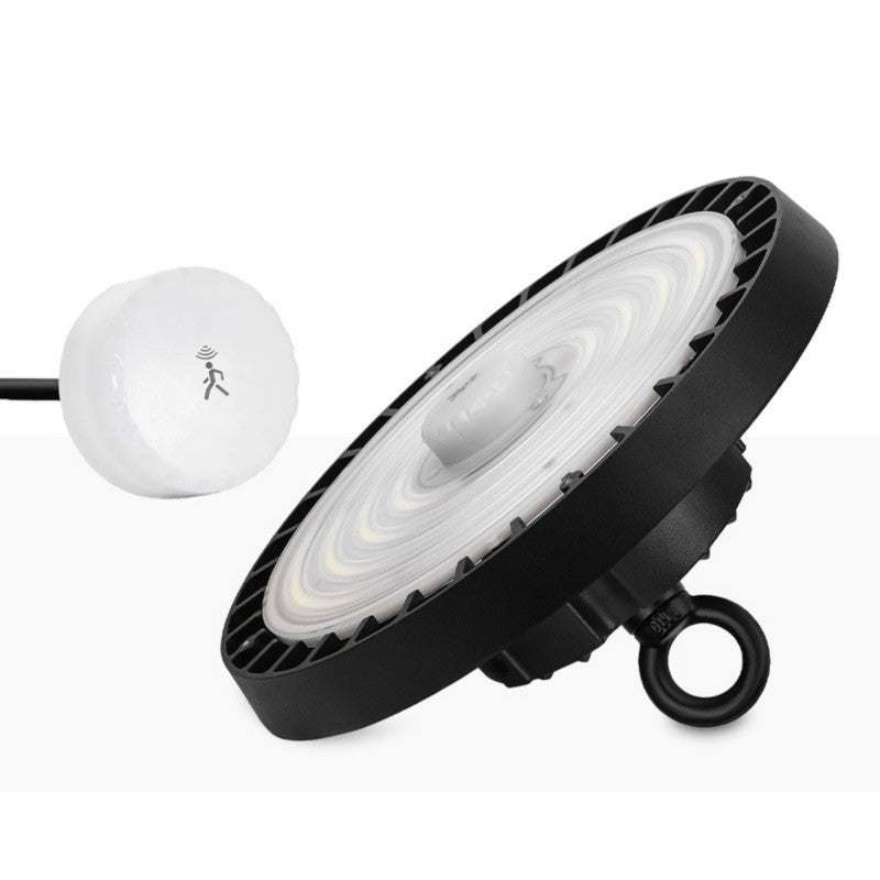 Timbre industrial LED con sensor de movimiento 150W - Regulable - IP65