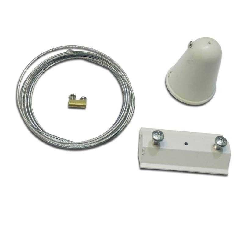 Kit de suspensión para carril monofásico - cable 1,5m (1u.)