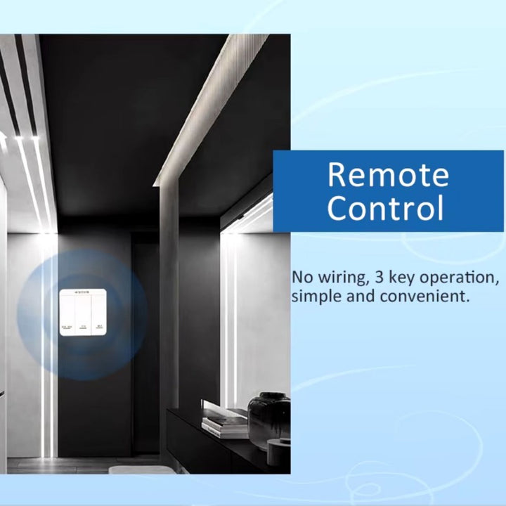 Controlador de tira LED IC monocromático de 12-24 V - Con control remoto RF - 23 efectos